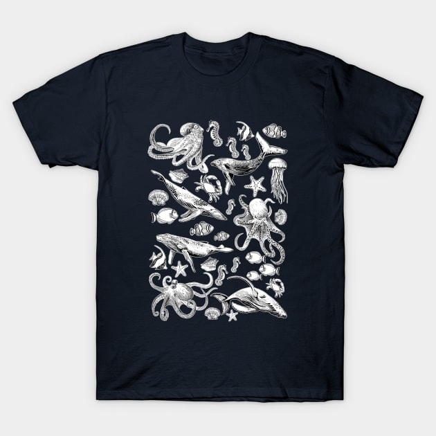 sea life T-Shirt by VicaVeresk